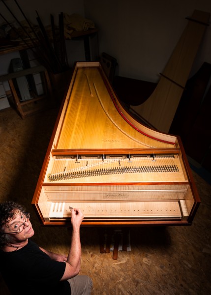 Christopher Clarke and his Fortepiano