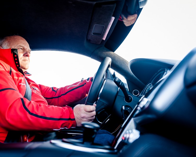 Skip Blomqvist in the Etron