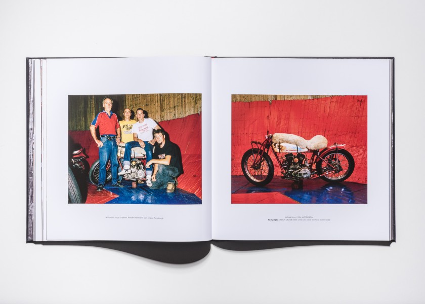 Wall of Death - MOTODROM crew & Indian motorcycle